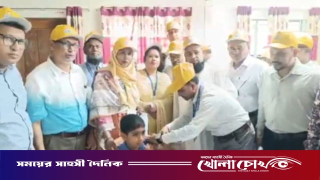 ব্রাহ্মণবাড়িয়ায় টাইফয়েড টিকাদান কর্মসূচির উদ্বোধন