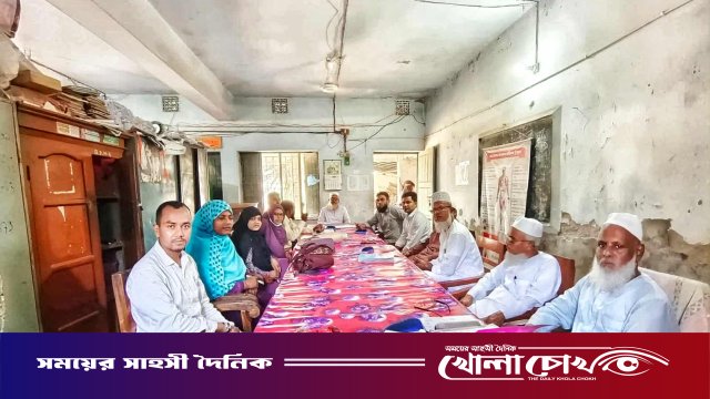 আগৈলঝাড়ায় গৈলা দাখিল মাদ্রাসায় শিক্ষকদের পূর্ণদিবস কর্মবিরতি পালিত