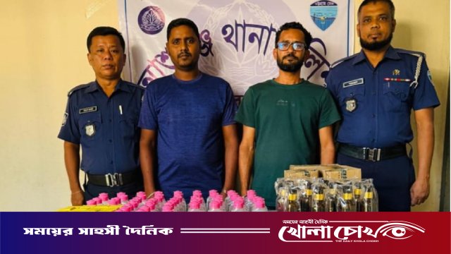 আশুগঞ্জে বিপুল পরিমাণ বিদেশী প্রসাধনীসহ দুই যুবক আটক