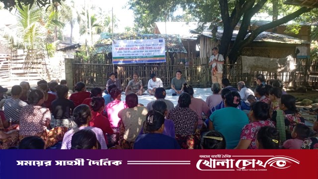 থানচিতে গ্রামীণ নারীদের স্বতঃস্ফূর্ত অংশগ্রহণে আন্তর্জাতিক গ্রামীণ নারী দিবস উদযাপিত