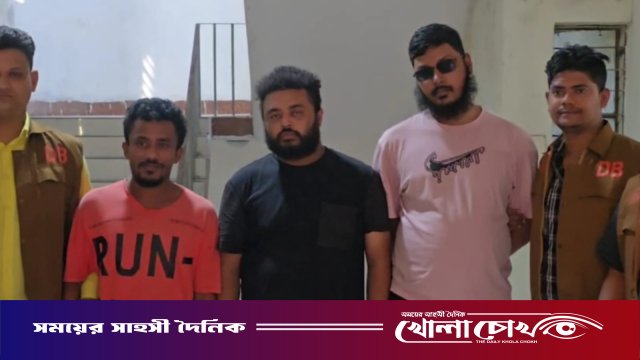 অস্ত্র চালানোর ভাইরাল ভিডিওতে থাকা রাসেলসহ আটক ৩