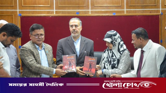 বেরোবি উপাচার্যের সাথে ইরানের রাষ্ট্রদূতের সৌজন্য সাক্ষাৎ অনুষ্ঠিত