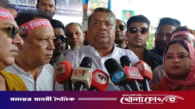ফ্যাসিবাদের মূল হোতা শেখ হাসিনার লক্ষ্য নির্বাচন প্রশ্নবিদ্ধ করা: মীর সরফত আলী সপু