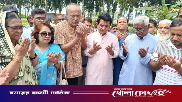 ছড়াকার এনায়েত হোসেন স্মৃতি সংসদের ফলক উন্মোচন করলেন এ. কে. আজাদ