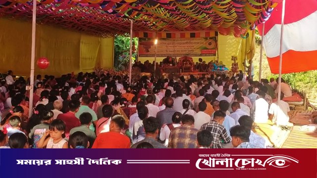 কাপ্তাইয়ে বরইছড়ি সার্বজনীন বৌদ্ধ বিহারে সর্ববৃহৎ কঠিন চীবর দানোৎসব সম্পন্ন