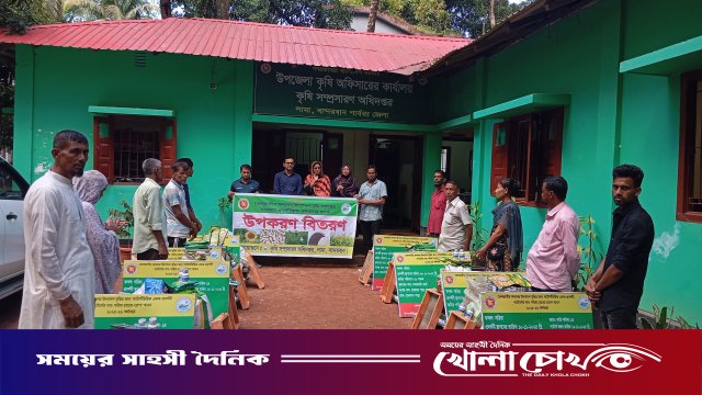 তেলজাতীয় ফসল উৎপাদন বৃদ্ধিতে লামায় কৃষি কর্মকর্তাদের প্রশংসা