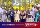 হেলেঞ্চাহাটি কঠুটাকান্দী মাদরাসা মসজিদ নির্মাণকাজের শুভ উদ্বোধন