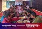 সুংসুং পাড়ায় সশস্ত্র বাহিনী দিবস উপলক্ষে সেনাবাহিনীর বিশেষ প্রীতিভোজ অনুষ্ঠিত
