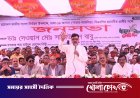 আশুলিয়ার পাথালিয়ায় ত্রয়োদশ জাতীয় সংসদ নির্বাচনকে সামনে রেখে বিএনপির জনসভা