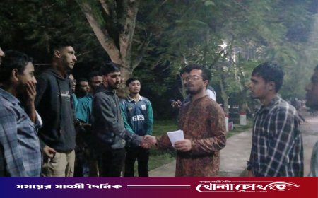 ব্রাকসুর প্রচারণায় আগাম শুভসূচনা, নির্বাচনী হাওয়া বইছে বেরোবি ক্যাম্পাসে