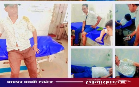 কাপ্তাইয়ে সংবাদ সংগ্রহে গিয়ে সড়ক দুর্ঘটনায় তিন সাংবাদিক আহত