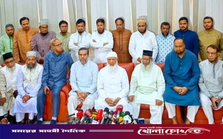 গণভোটের মাধ্যমে জুলাই সনদের আইনি ভিত্তি দিতে হবে - ডা. শফিকুর রহমান