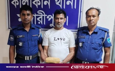 আন্ত জেলা মাদক ব্যবসায়ী মাদকসহ  গ্রেফতার