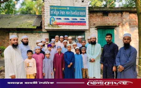 অসহায় শিশুদের মুখে হাসি ফোটাল রূপসী নওগাঁ