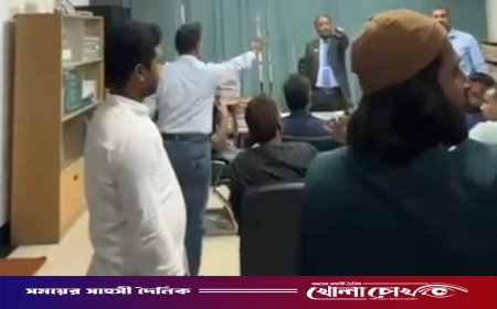 রাবিতে রেজিস্ট্রার ও রাকসুর জিএসের মধ্যে উত্তপ্ত বাক্যবিনিময়