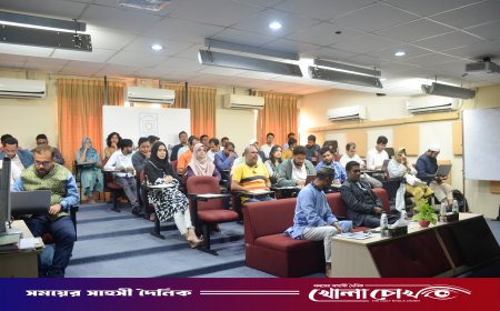 বেরোবিতে একাডেমিক গবেষণায় এআই টুলসের প্রয়োগে কর্মশালা অনুষ্ঠিত