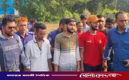 ফরিদপুরের ভাঙ্গায় বিপুল পরিমাণ বোমা ও সরঞ্জামসহ ৩ জন আটক