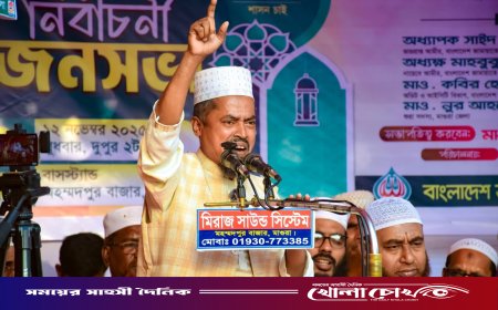 দেশের উন্নয়ন ও সমাজে শান্তি প্রতিষ্ঠায় দাঁড়িপাল্লায় ভোট দিন: অধ্যাপক এম বি বাকের