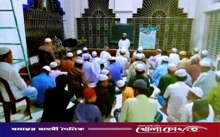 খিরাতলা কেন্দ্রীয় জামে মসজিদে তাসমিয়া ট্রাস্টের বিনামূল্যে সহি-শুদ্ধ কোরআন শিক্ষা কার্যক্রম অনুষ্ঠিত