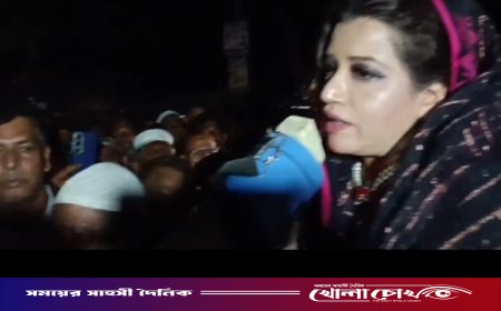 নেতাকর্মীদের প্রতি শান্তিপূর্ণভাবে ধানের শীষে ভোট চাওয়ার আহ্বান শামা ওবায়েদের