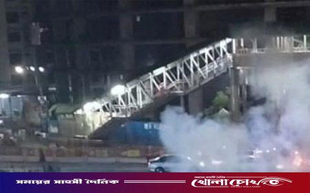 কারওয়ান বাজারে পর পর ককটেল বিস্ফোরণ, দুই থানার দ্বন্দ্ব