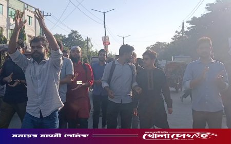 শেখ হাসিনার ফাঁসির রায়: শহীদ আবু সাঈদের বিশ্ববিদ্যালয়ে আনন্দ মিছিল ও মিষ্টি বিতরণ