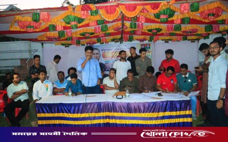 রাজনীতি নিষিদ্ধ কুবি ক্যাম্পাসে ছাত্রদলের মিছিল