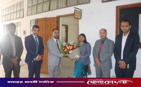 মাগুরায় নতুন জেলা প্রশাসকের দায়িত্ব গ্রহণ