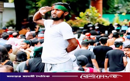 এনসিপির মনোনয়ন নেবেন জুলাইয়ে স্যালুট দেওয়া রিকশাচালক সুজন