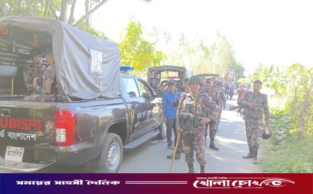 লামার ইটভাটায় অভিযানকালে সংঘর্ষ