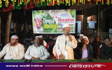মহম্মদপুরে জামায়াতে ইসলামীর নির্বাচনী জনসভা