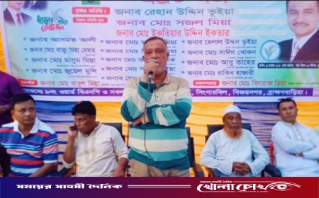 সিংগারবিল ইউনিয়নের ৯ নম্বর ওয়ার্ড বিএনপির উদ্যোগে নির্বাচনী প্রস্তুতি সভা অনুষ্ঠিত