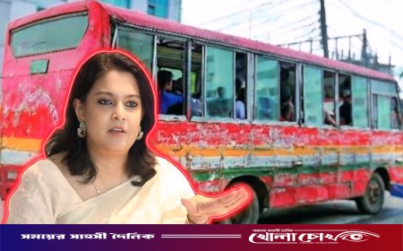 ঢাকার রাস্তায় চলাচলকারী প্রায় সব বাসই ‘টক্সিক’: পরিবেশ উপদেষ্টা