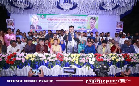 মাদক কারবারীদের আশ্রয়দাতাদের বিরুদ্ধে কঠোর হুশিয়ারি ডা. সালাউদ্দিন বাবুর