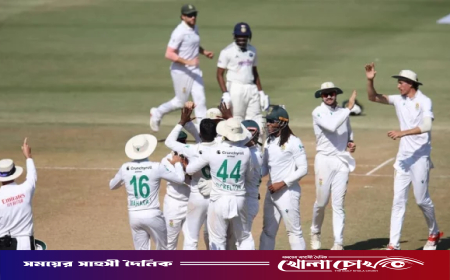 ভারতের মাটিতে ২৫ বছর পর ঐতিহাসিক সিরিজ জয় দক্ষিণ আফ্রিকার