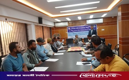 পিরোজপুরে বিশ্ব অ্যান্টিমাইক্রোবিয়াল রেজিস্ট্যান্স সচেতনতা সপ্তাহ পালিত