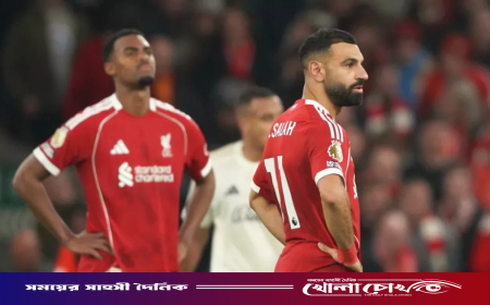 অ্যানফিল্ডে দুঃসময়—পিএসভির কাছে লিভারপুলের করুণ পরাজয়