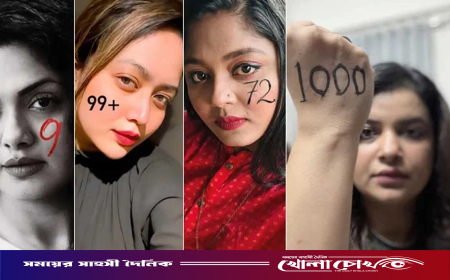 শরীরে সংখ্যা লিখে ছবি দিচ্ছেন অভিনেত্রীরা—কী বার্তা দিচ্ছেন তারা