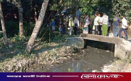 পিরোজপুরের মৃতপ্রায় সিআই পাড়া চাঁদমারি খাল সংস্কার ও অবৈধ স্থাপনা উচ্ছেদ অভিযান শুরু