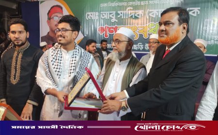 ঢাকসু'র ভিপি হিসেবে নয়, আমি আপনাদের সন্তান হিসেবে এসেছি