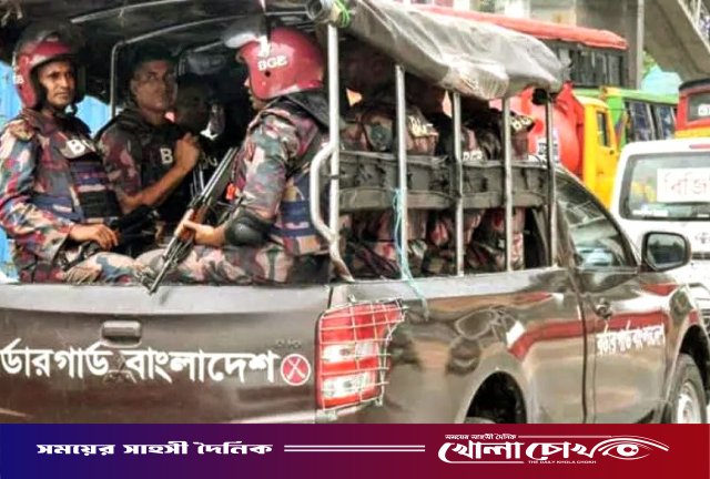 রাজধানী ঢাকাসহ চার জেলায় বিজিবি মোতায়েন