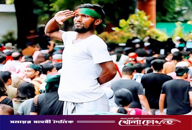 এনসিপির মনোনয়ন নেবেন জুলাইয়ে স্যালুট দেওয়া রিকশাচালক সুজন