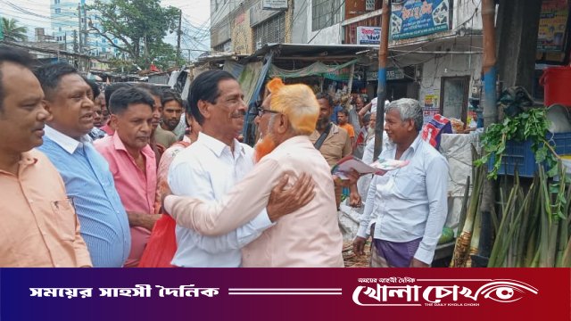 ফরিদপুরে এডভোকেট সৈয়দ মুদাররেস আলী ঈসার নেতৃত্বে ধানের শীষের পক্ষে নির্বাচনী প্রচারণা