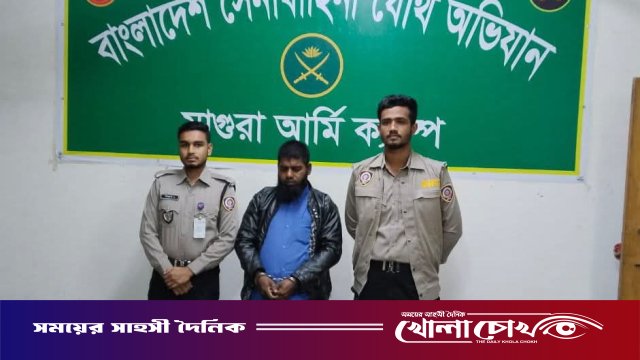 মহম্মদপুরে ১৩০০ পিস ইয়াবাসহ যুবক আটক