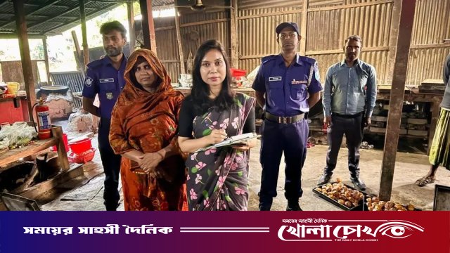 সদরপুরে মোবাইল কোর্ট অভিযানে ৪ বেকারি কে জরিমানা