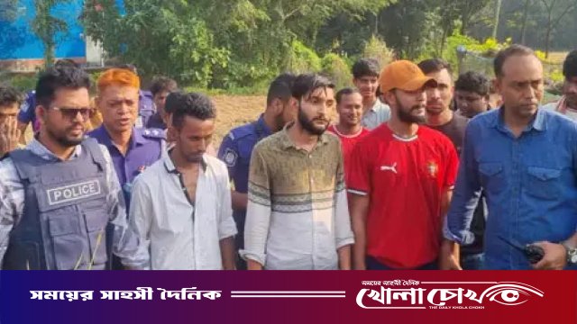 ফরিদপুরের ভাঙ্গায় বিপুল পরিমাণ বোমা ও সরঞ্জামসহ ৩ জন আটক