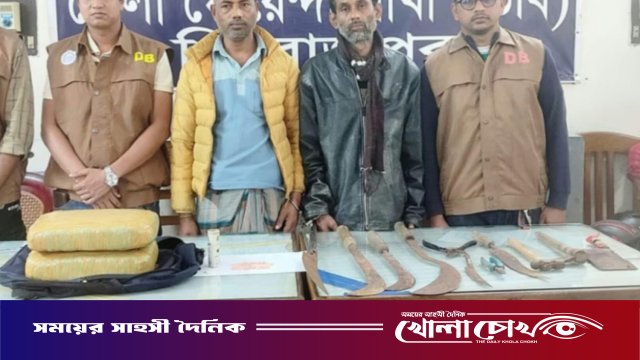 ভাণ্ডারিয়ায় ডাকাতির প্রস্তুতিকালে দুইজন আটক