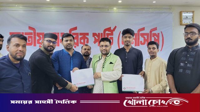 বরিশাল-১ আসনে এনসিপির প্রার্থী মাজহারুল ইসলাম নিপু