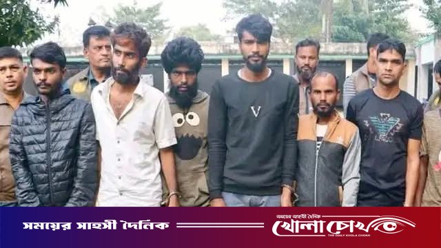 নওগাঁয় আন্তঃজেলা বৈদ্যুতিক মিটার চোর চক্রের সাত সদস্য গ্রেফতার