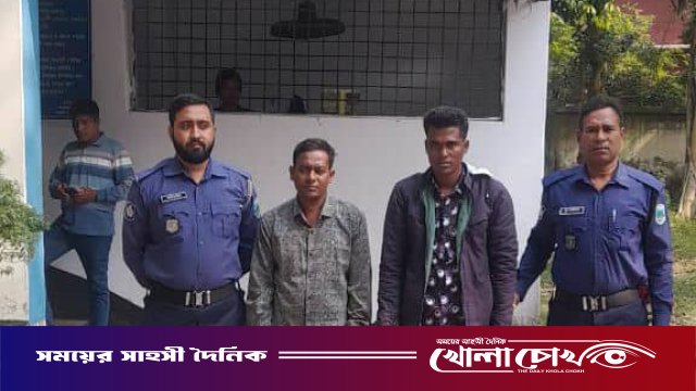 আত্রাইয়ে আলোচিত ছিনতাই ও মাদক মামলার দুই আসামি গ্রেফতার